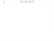 Tablet Screenshot of hairlove.com